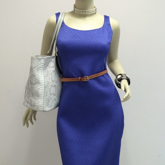 Furla Gemini Snake Embossed Shopper Tote - Picture 3 of 10